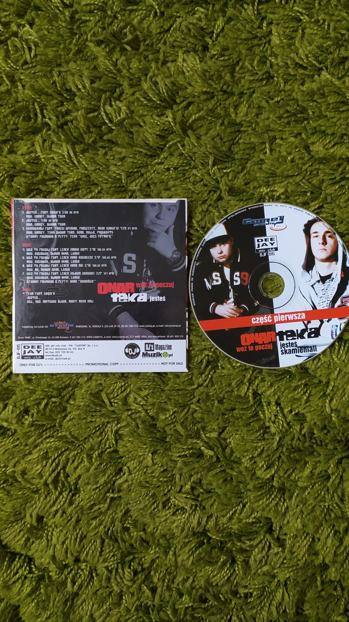 Płyta CD- Onar- Weź to poczuj/ Teka- Skamieniali- Unikat