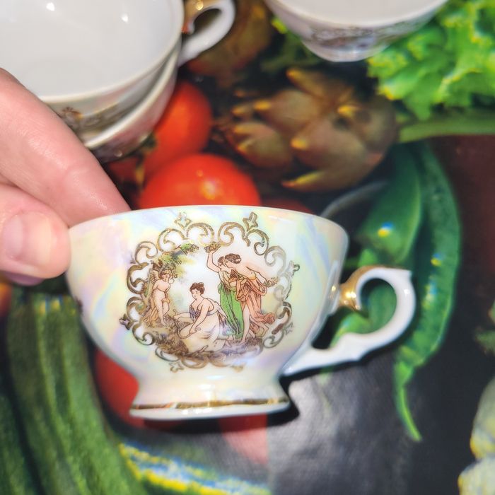 Набор Мадонна кофейный перламутровый