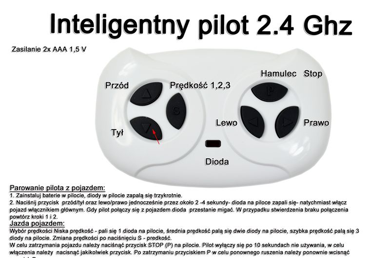 Mercedes SL65 na licencji lakierowany PANEL MP4 LCD