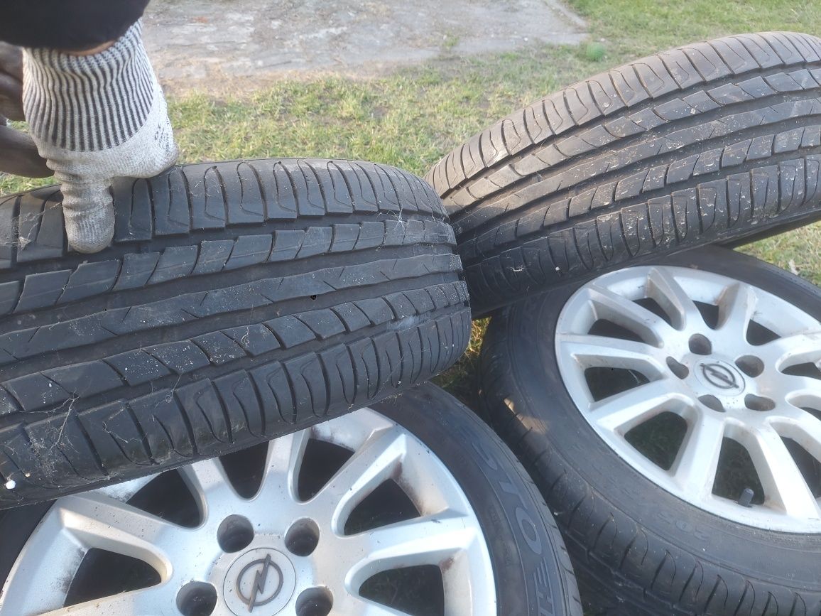 5x110 R16 Opel Astra H Meriva Zafira Koła 205/55 Oryginalne Felgi