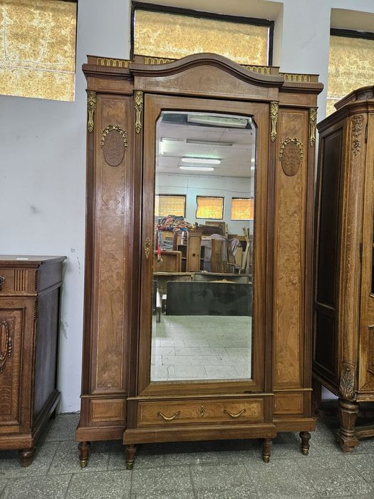 stara szafa francuska empire bieliźniarka z półkami/