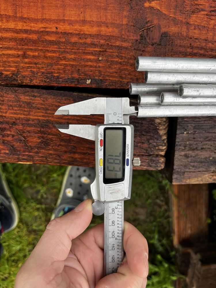 Rurka aluminiowa fi 10