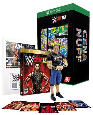 wwe 2k18 cena nuff edition xbox one novo e selado