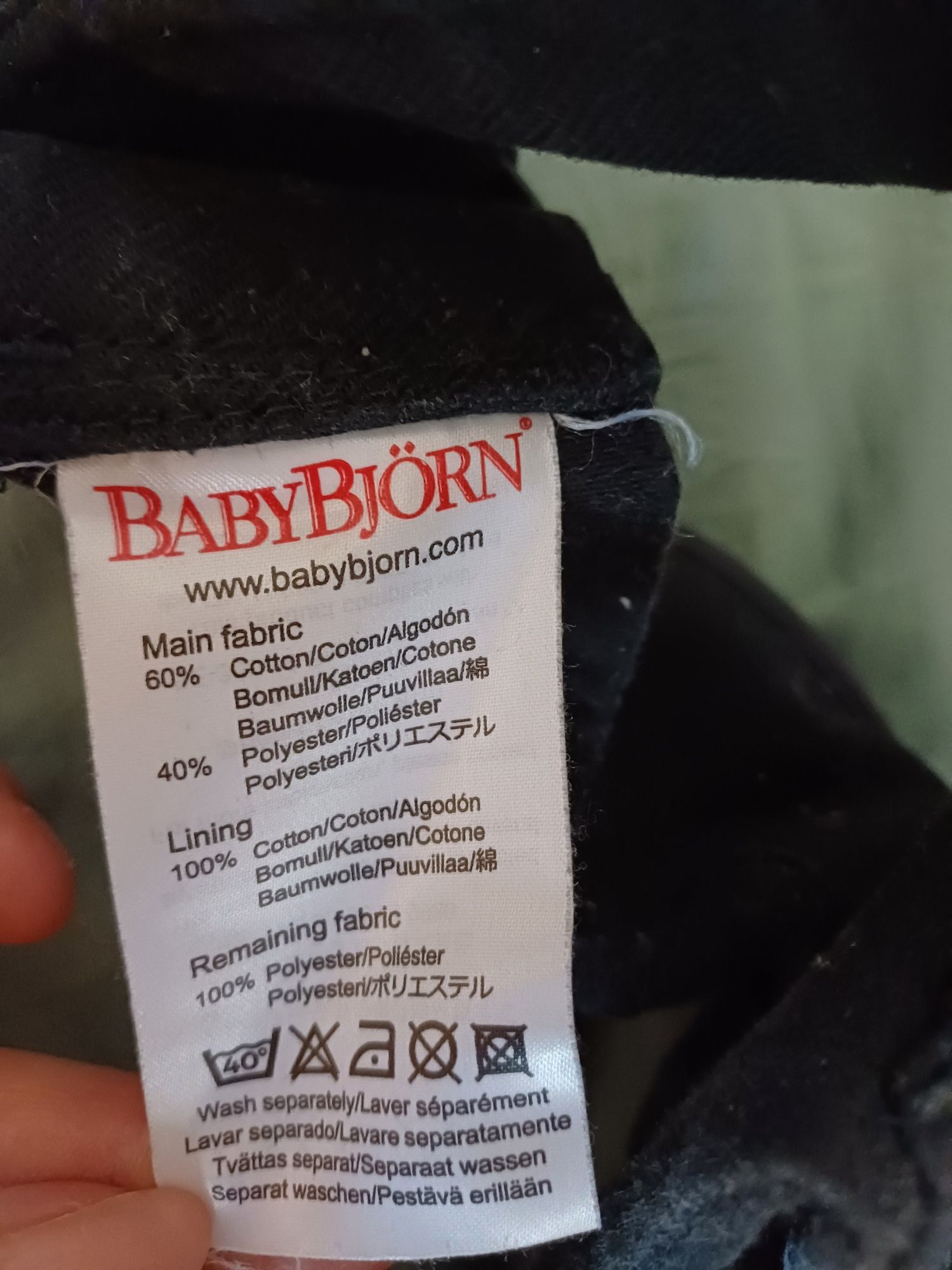 Nosidełko babybjorn ONE