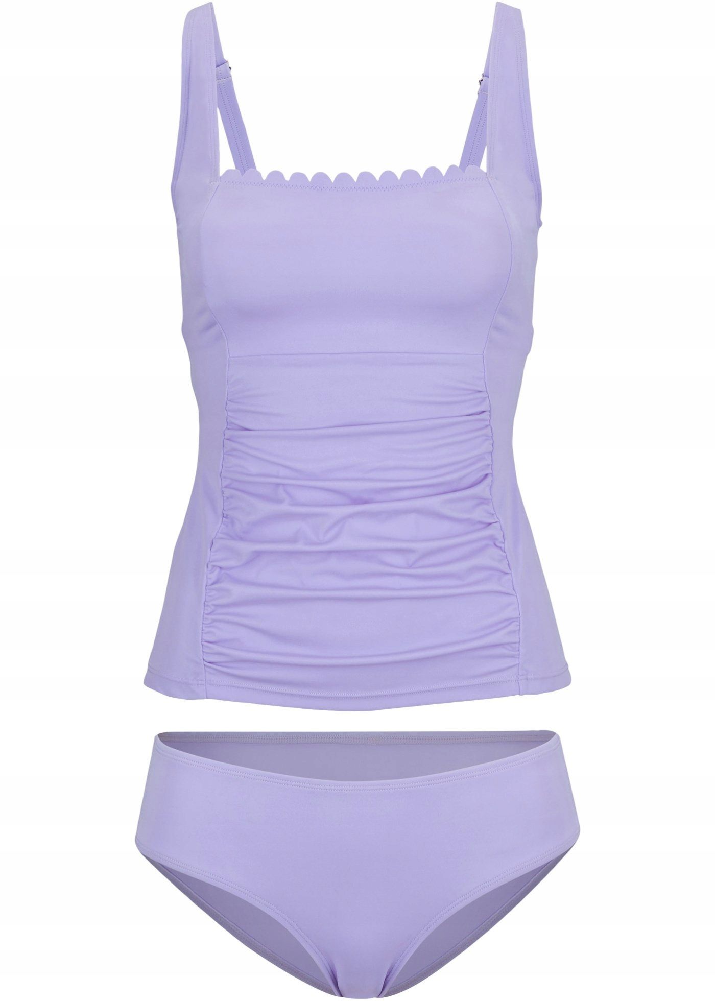 B.P.C tankini liliowe marszczenia r.40