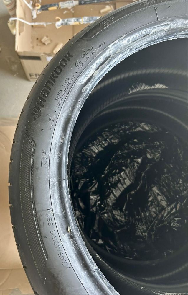 Nowe opony letnie Hankook veNtus S1 evo3 XL 2x245/40/19 2x255/40/19