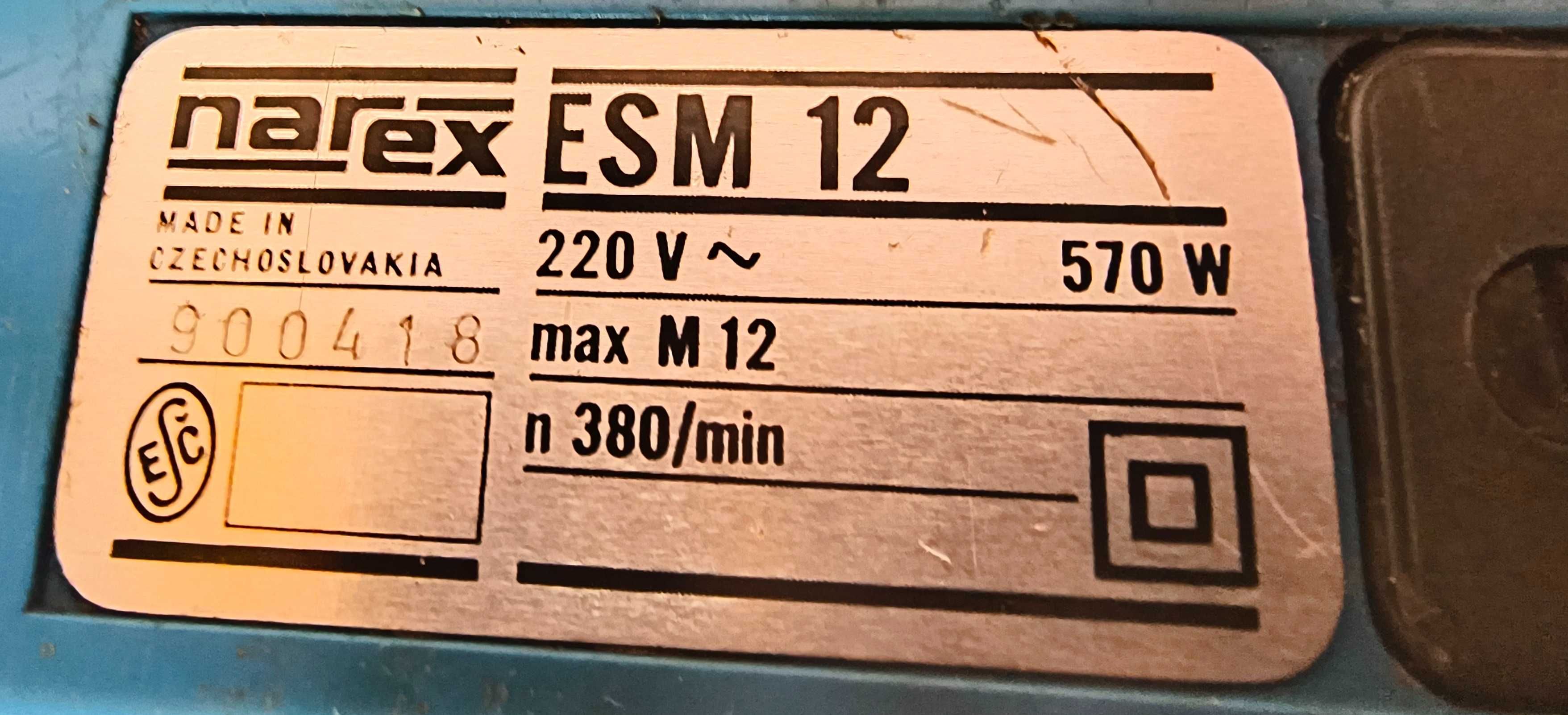 Klucz udarowy elektryczny NAREX ESM 12 leżak magazynowy OKAZJA 1/2cala