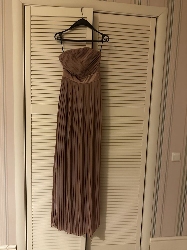 Новое платье TFNC LONDON вечернее длинное с разрезом на ноге размер S