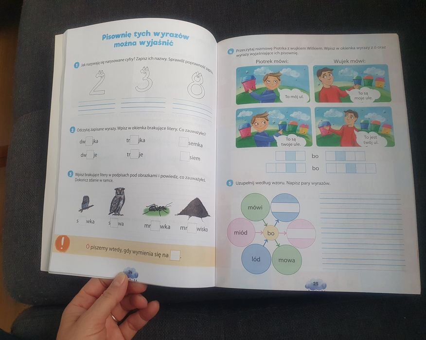 Książeczka Pisz poprawnie klasa 1