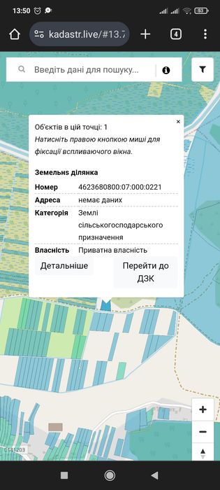 Земля сільськогосподарська