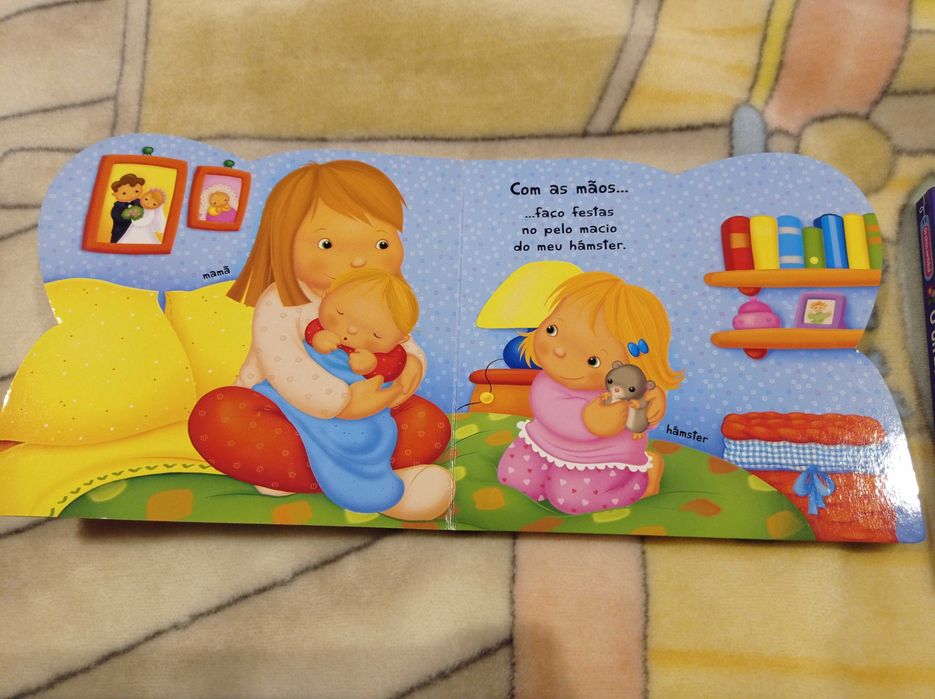 Livro infantil  os 5 sentidos