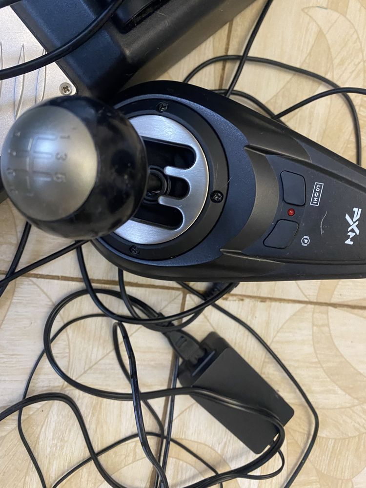 Кермо ігрове PXN V10  руль игровой с педалями