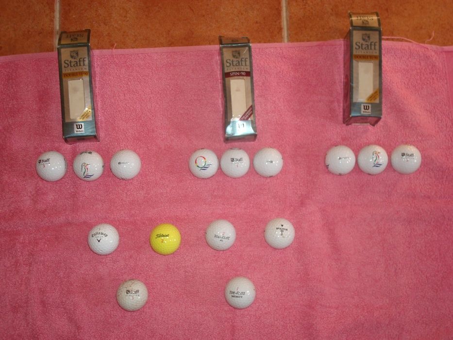 Bolas de golfe wilson completamente novas