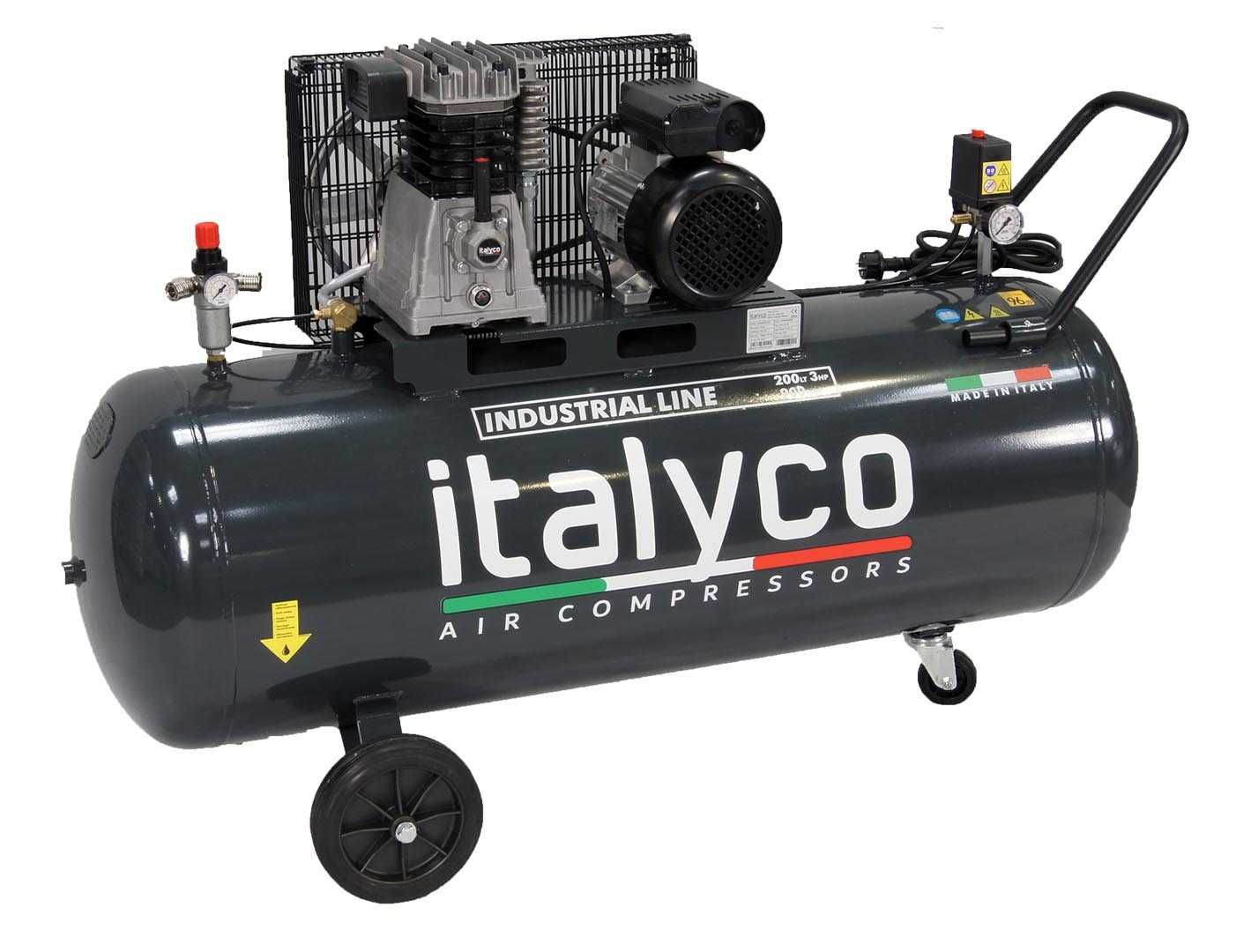 Kompresor tłokowy Italico KP200/3