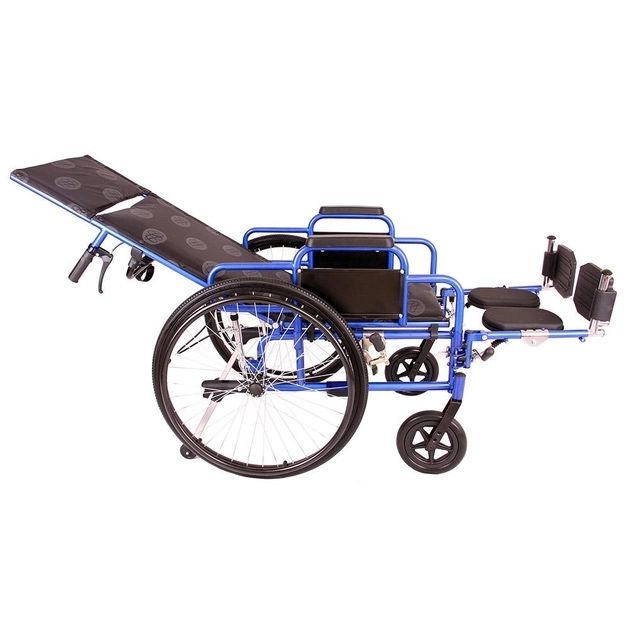Багатофункціональна інвалідна коляска RECLINER хром OSD-REC