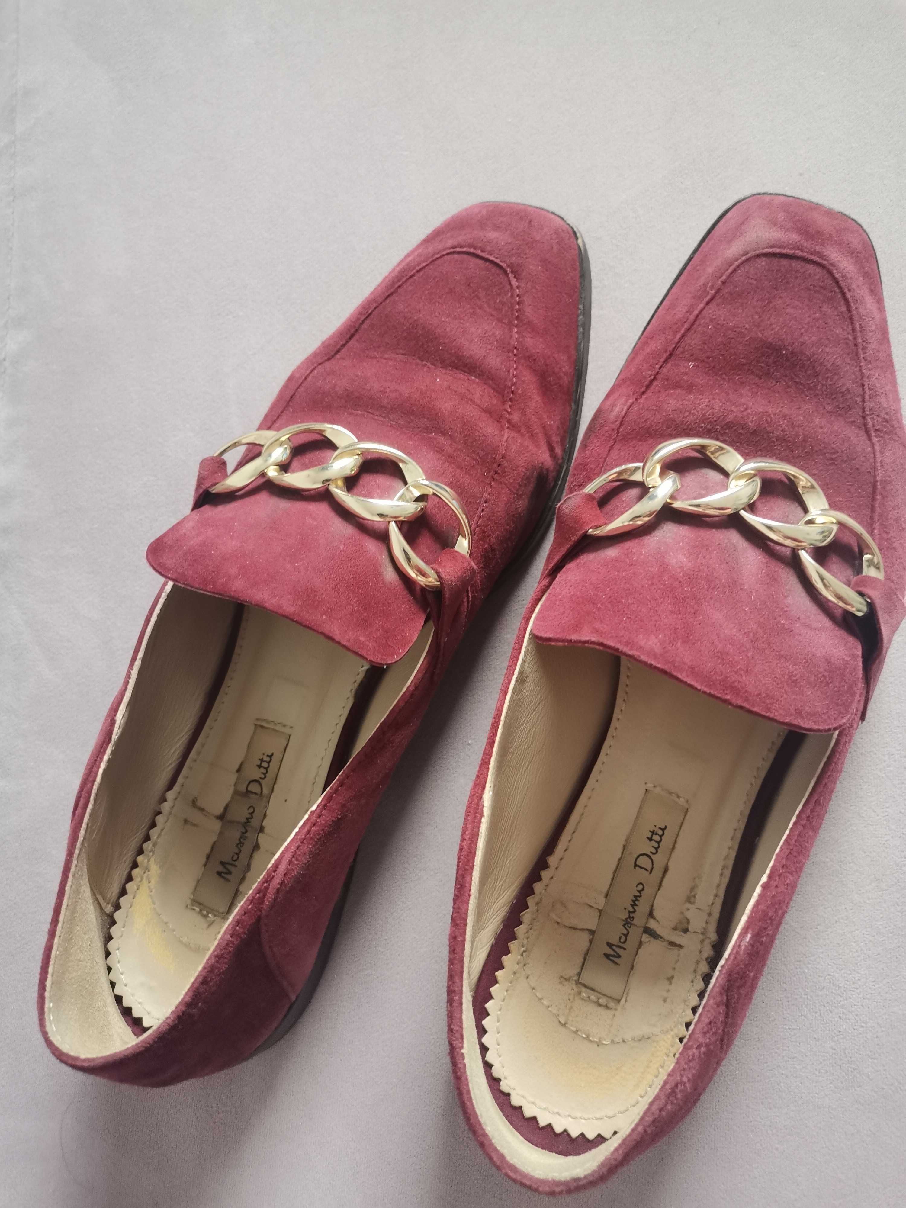 Loafersy Massimo Dutti
