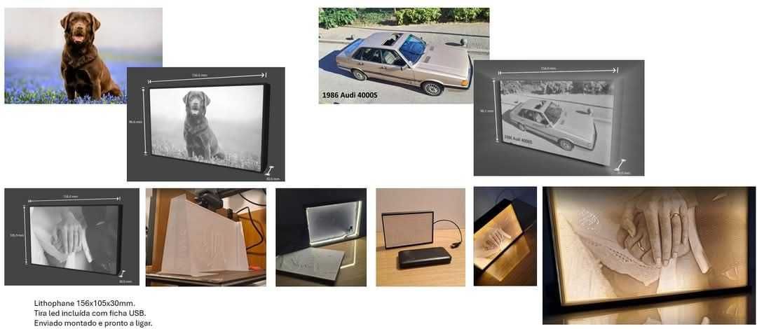 Impressão 3D Cores - Personalização, criação tudo personalizado medida