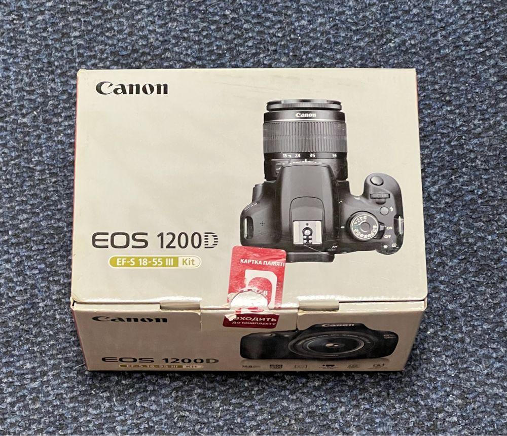 Фотоапарат дзеркальний Canon EOS 1200D