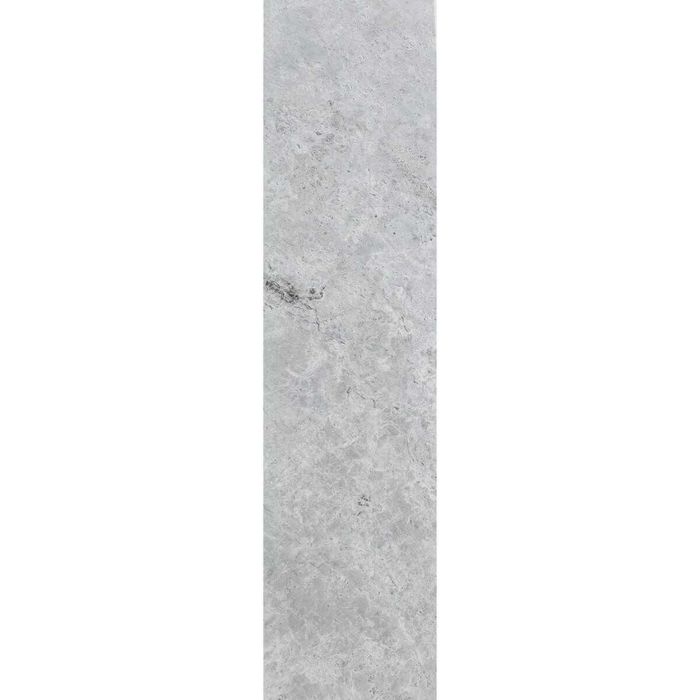 Stopień marmurowy Tundra Grey polerowany z bullnose 135x33x2 cm