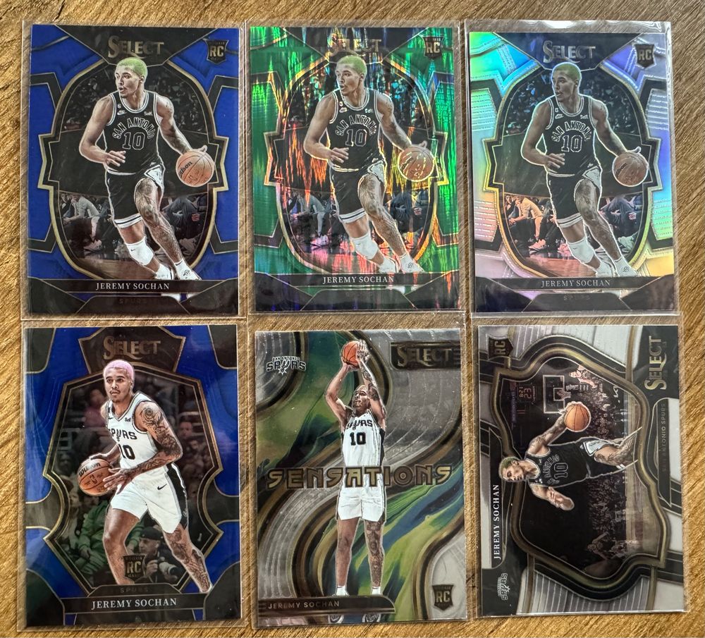 Karty nba jeremy sochan panini spurs