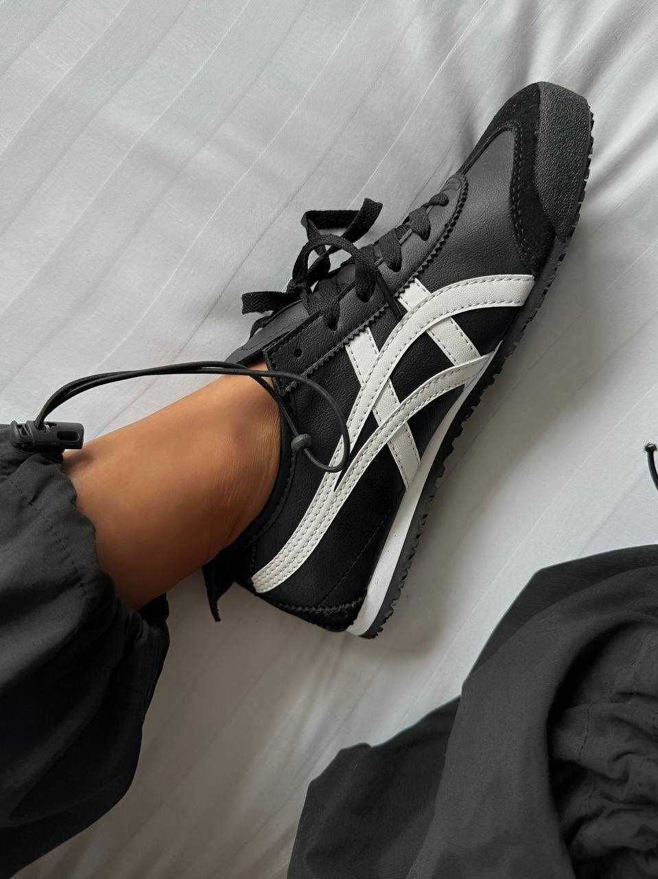 Чоловічі кросівки ASICS Onitsuka Tiger Mexico 66 чорний AS006 ТОП