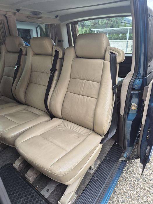 Fotele kapitanskie Vito 638 beżowa skora ładny stan