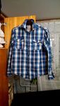 Стильная и красивая рубашка BRKLYN Manufactures размер L- XL Slim Fit