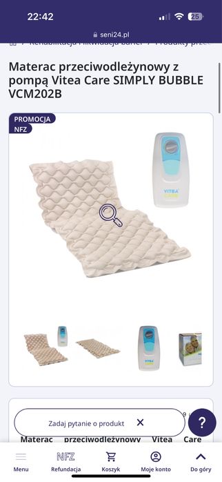 Матрац протилежний