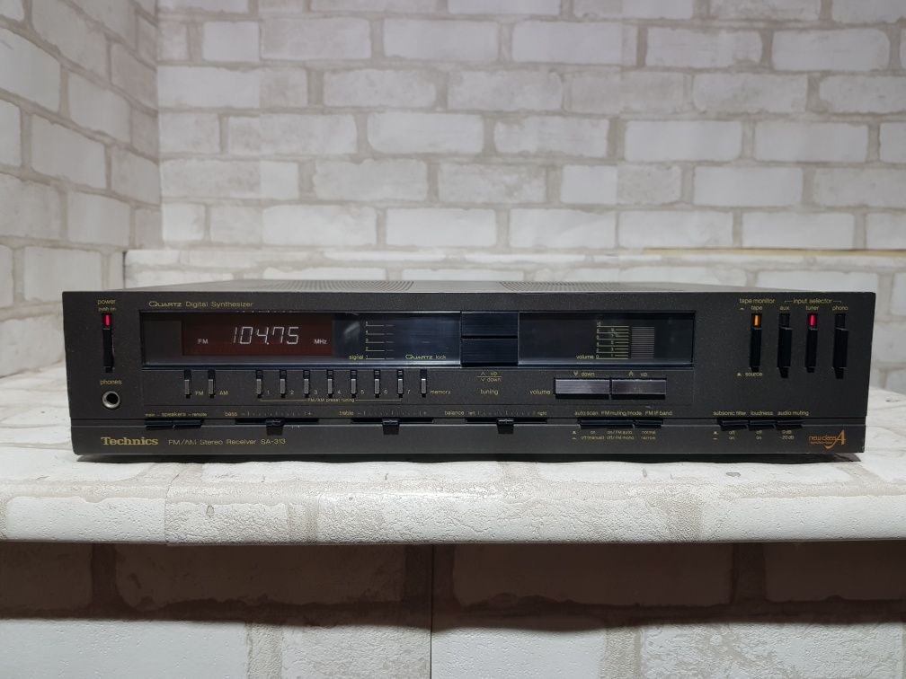 Вінтажний стерео підсилювач TECHNICS SA-313, б/у з Німеччини