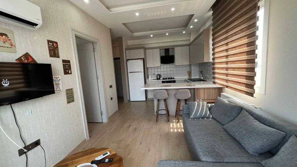Термовий продаж 2к квартири в Мерсіні. Туреччина, 550м море, з меблями