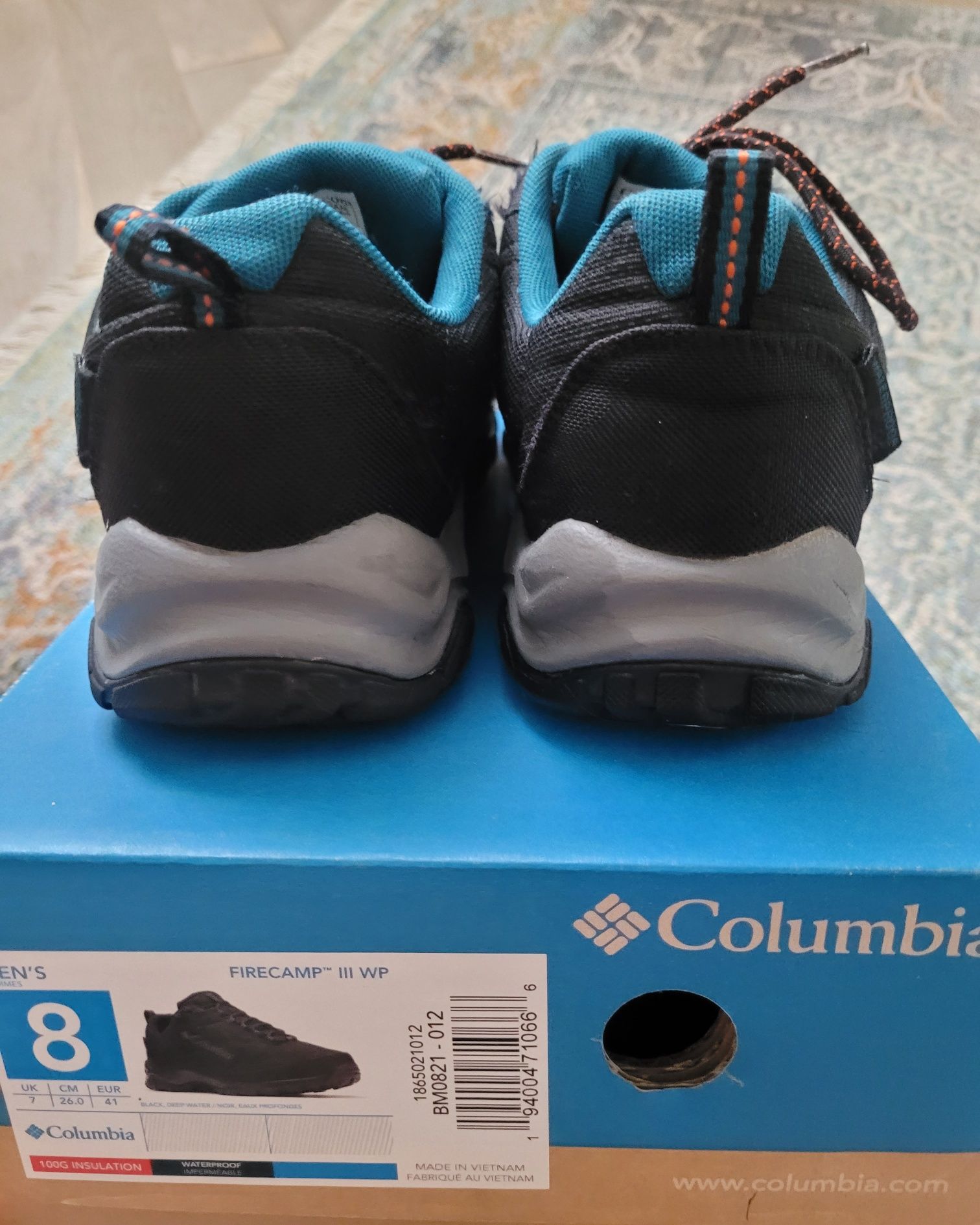 Напівчеревики чоловічі Columbia 41