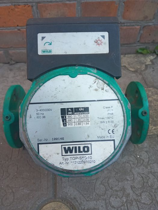 Циркуляционный насос Wilo top-s 50/10
