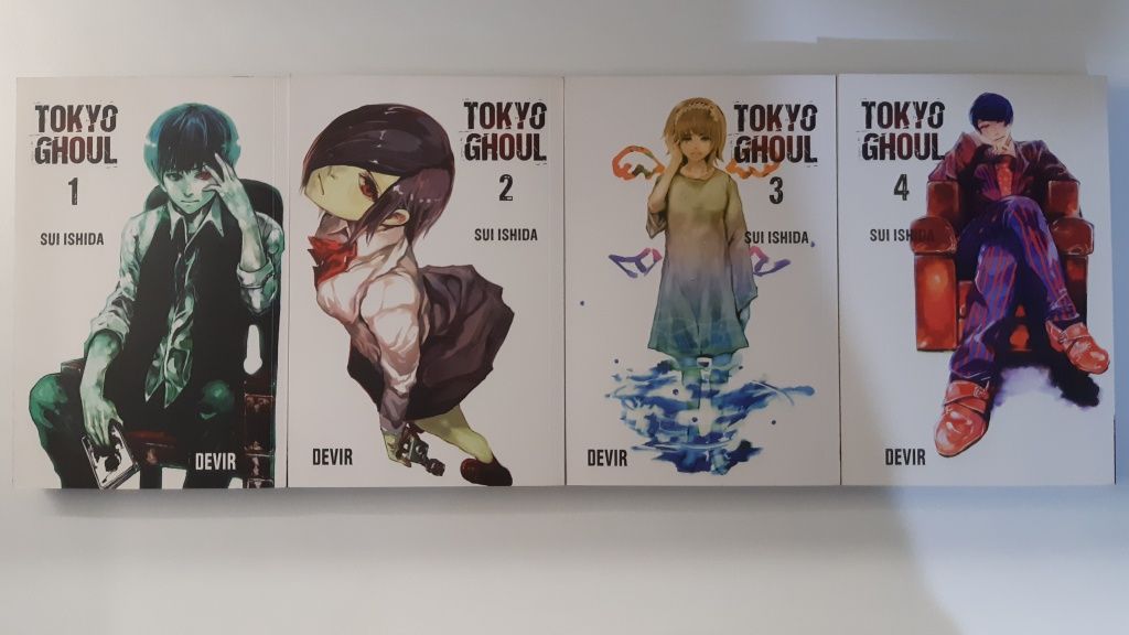 Tokyo Ghoul, Volumes 1 a 4 (Português)