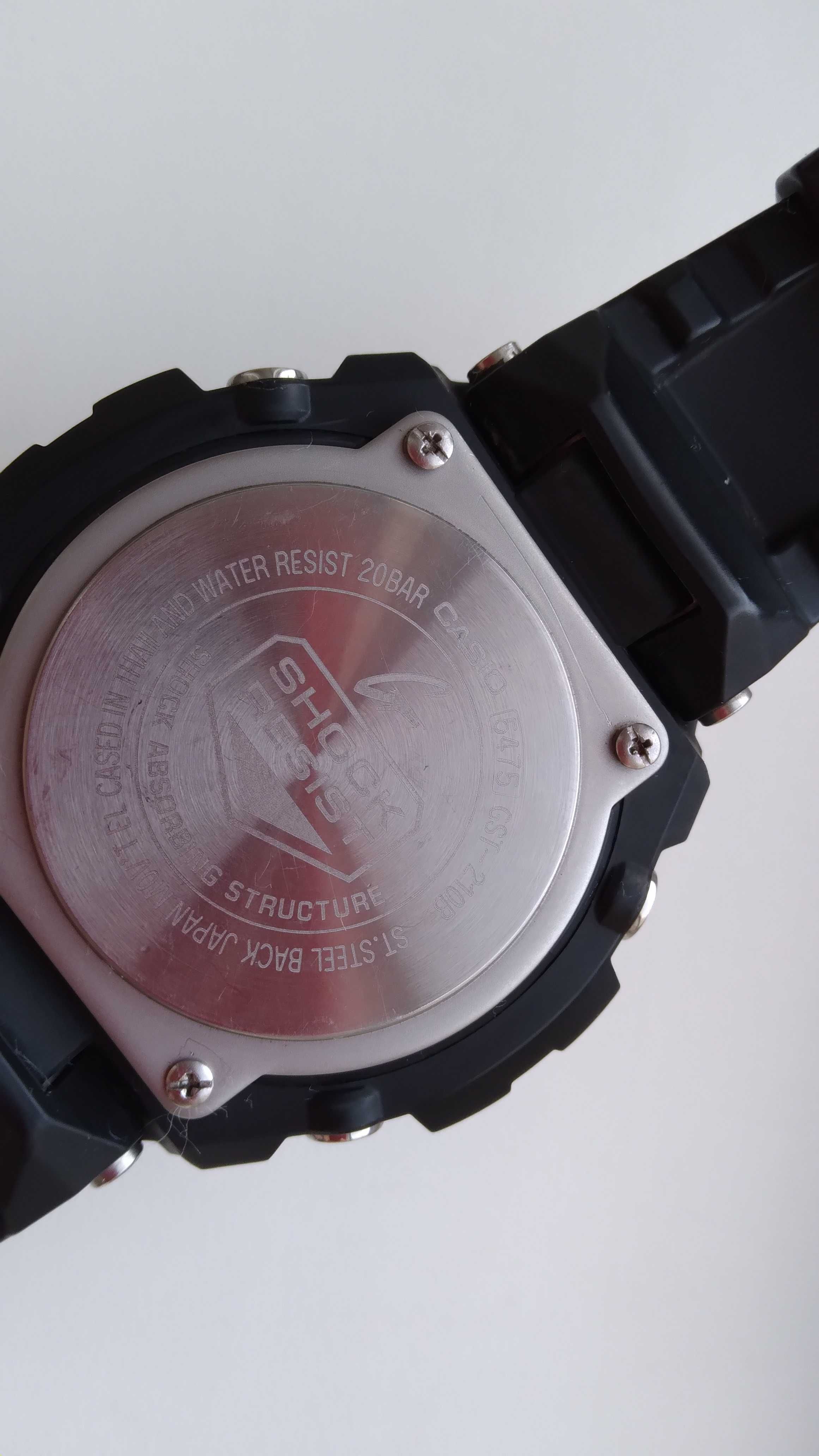 Мужские противоударные часы саsio G- shock resist GST210B-4A(оригінал)