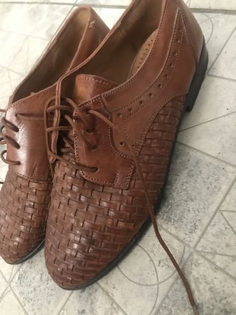 Туфли кожаные Италия