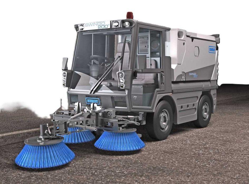 Mechaniczne zamiatanie dróg, placów chodników oraz odchwaszczanie