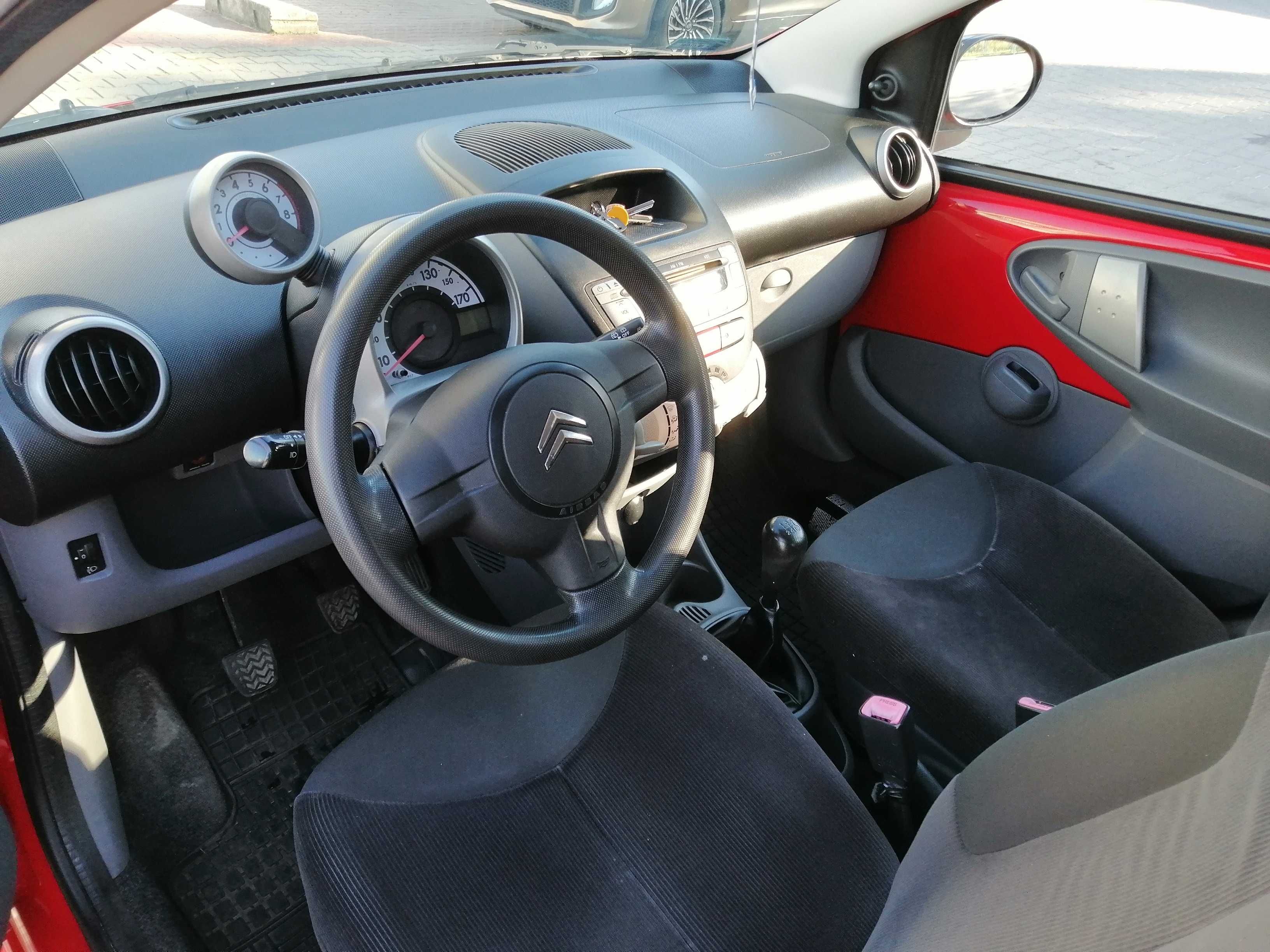 Citroen C1, 5drzwi,klima,wspomaganie,nowy rozrząd!