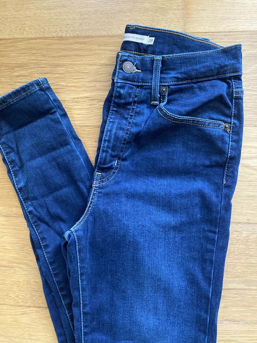 Calcas ganga LEVIS  Mile Super Skinny 28/tamanho M novas estrear