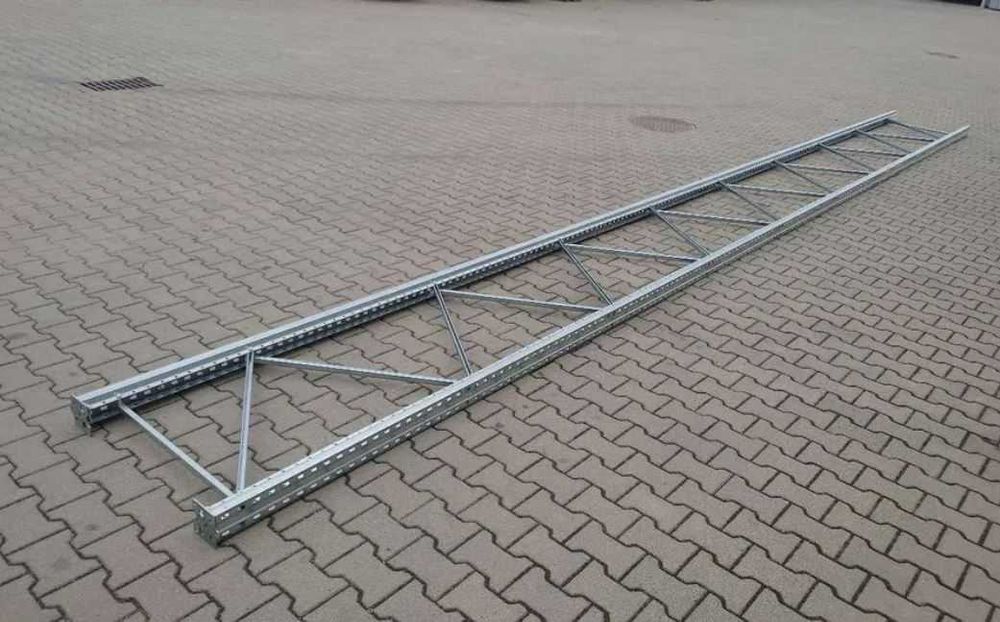 Regał Paletowy magazynowy przemysłowy 270cm 2,7, wysokość 6m BITO 110