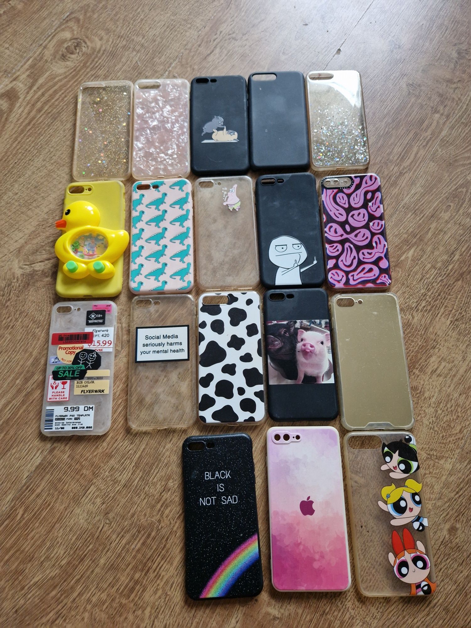 Etui Iphone 7 plus! Okazja! 18 sztuk