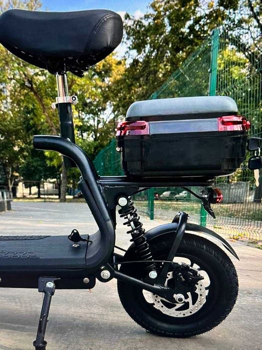 Електросамокат EVOBIKE Zen U12 15Ah 800W Чорний Black НОВИЙ