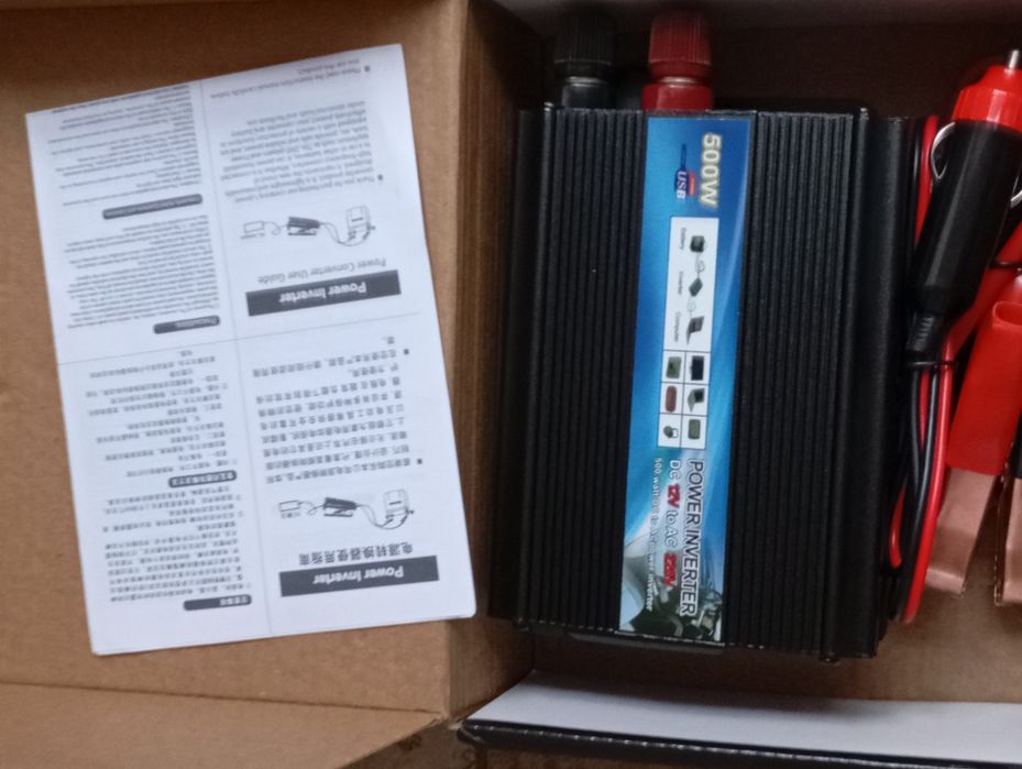 Перетворювач-інвертор з чистим синусом12V-220V 500W