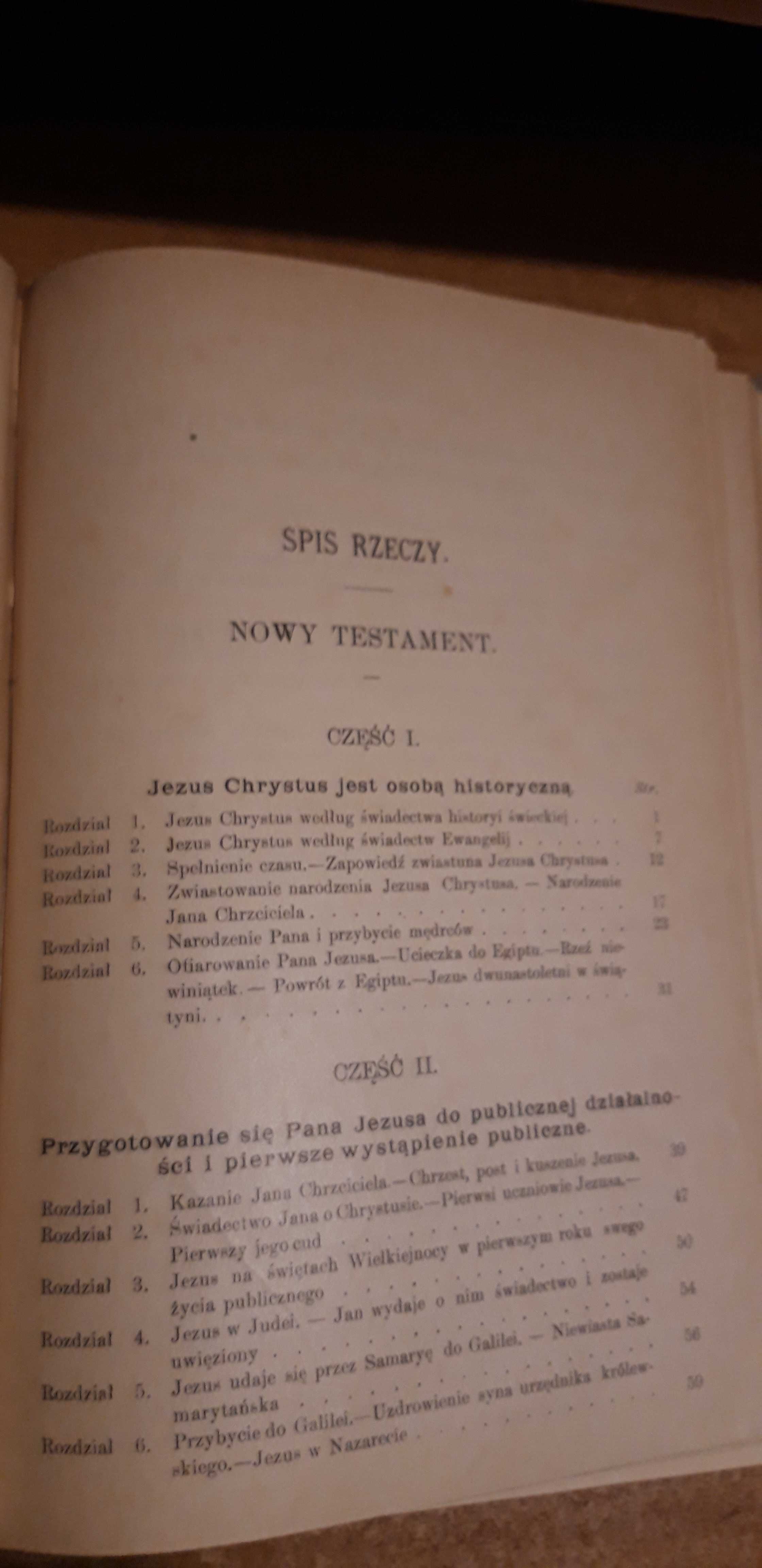 Historya  Św. Starego i Nowego Zakonu,1-2 -Ks.Kruszyński /Sykora--1929