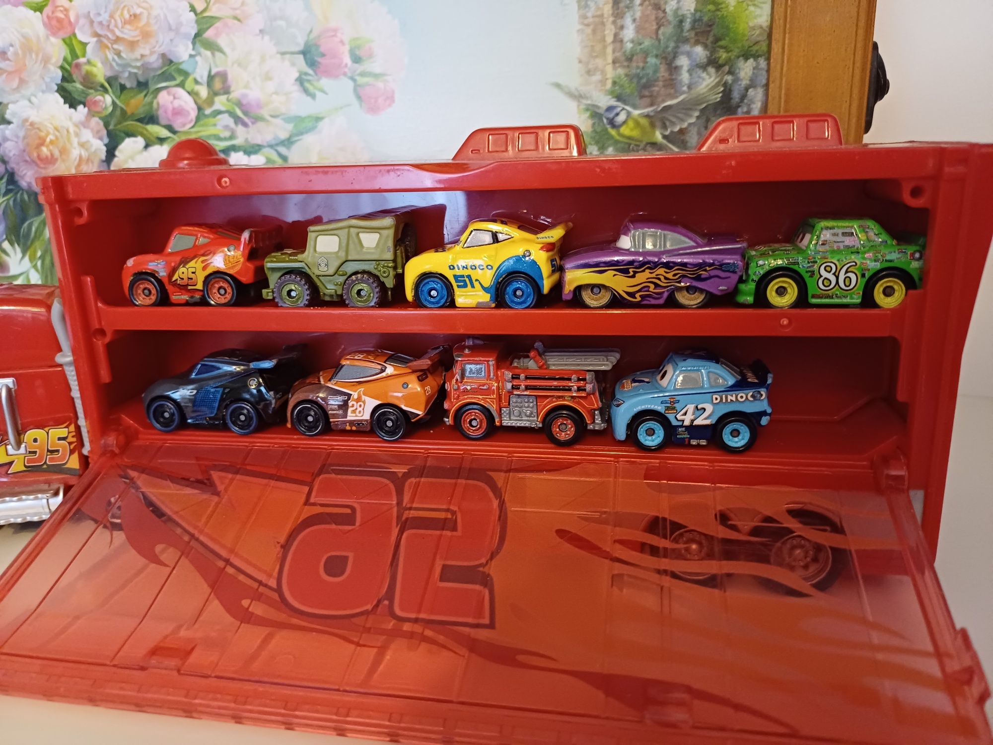 іграшковий транспортер Mattel Disney Pixar Cars Mack Mini Racers Haule