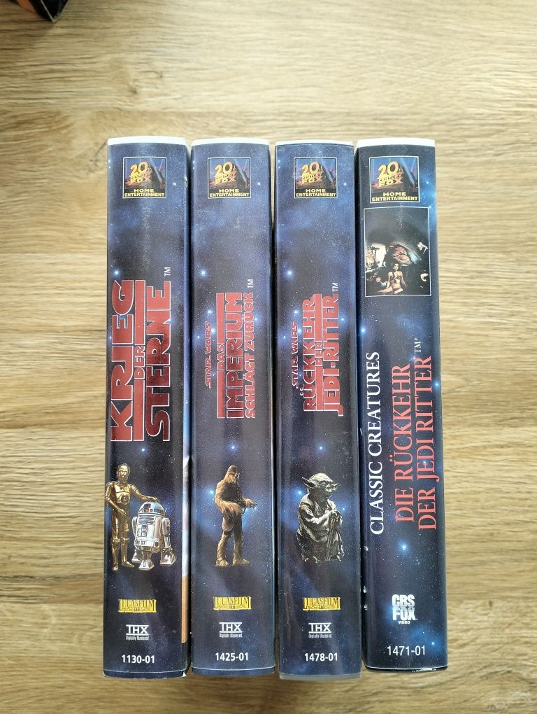 Kasety Star Wars VHS