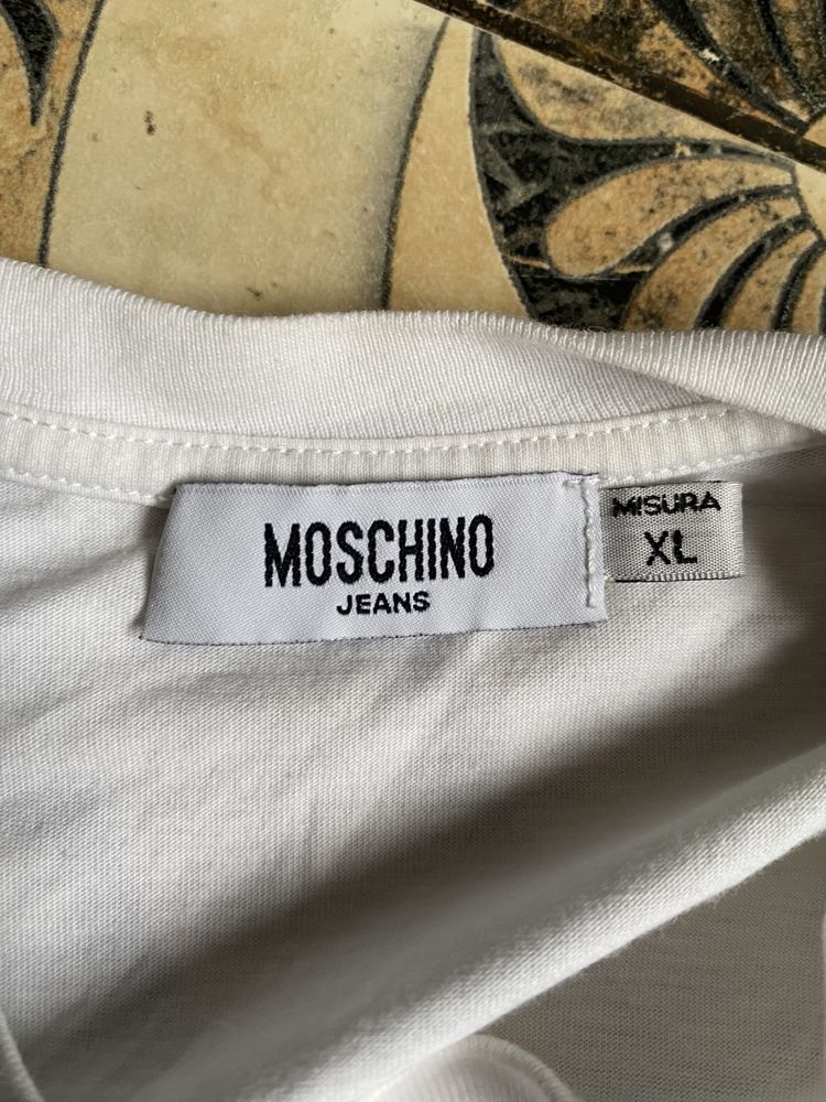 Мужская кофта лонгслив свитшот худи MOSCHINO jeans inside