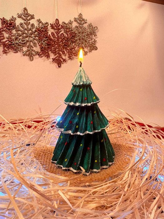 Zestaw Świeczek, świeczki Świąteczne DIY