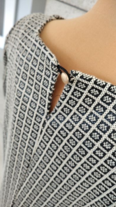 Piękna złota tunika oversize jak nowa ciążowa s 36