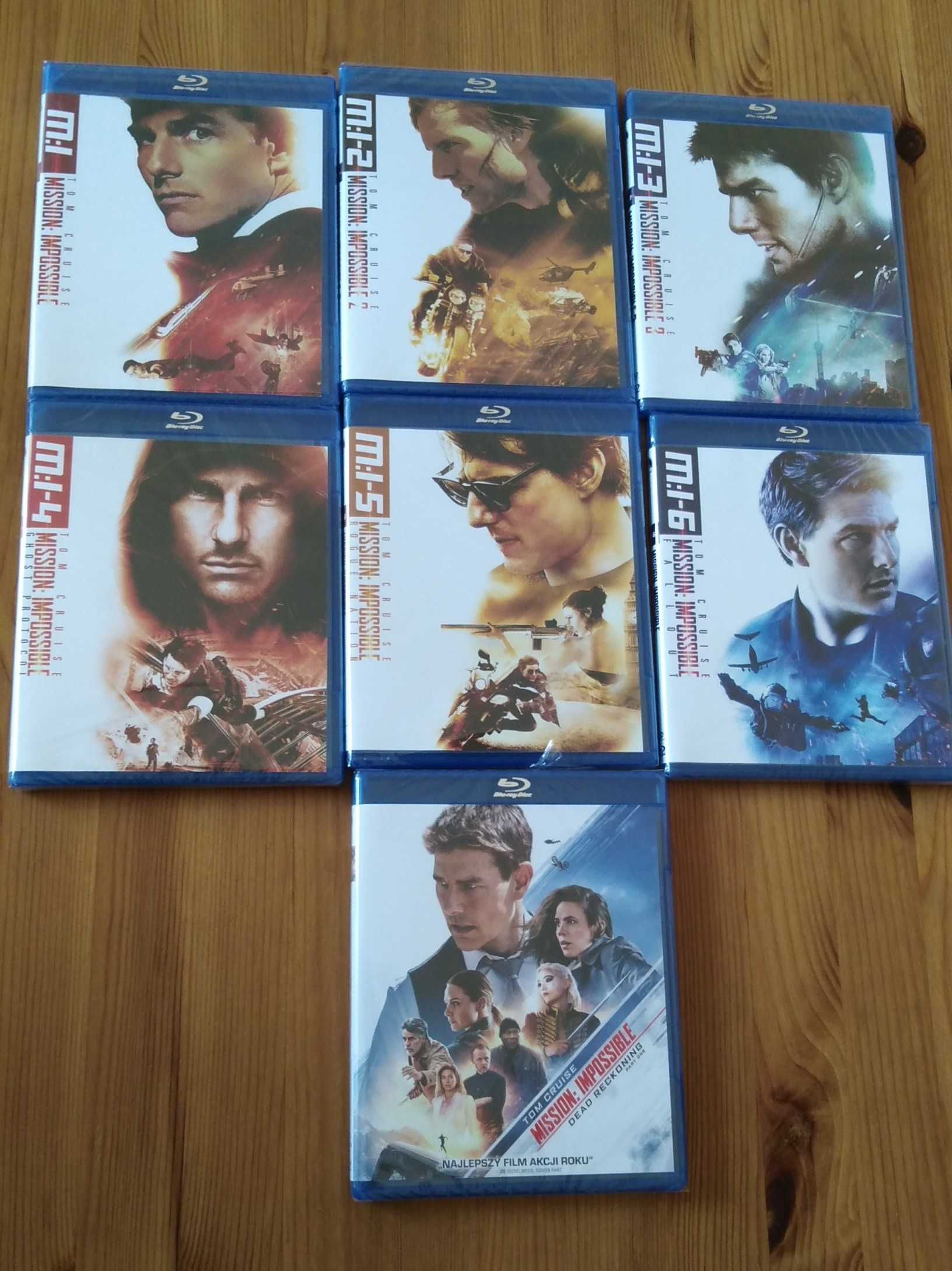 Zestaw Mission Impossible 7 płyt blu-ray