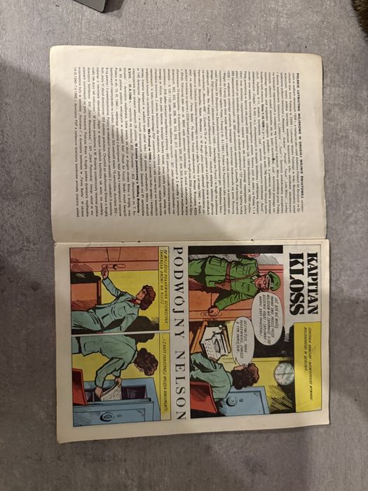 Kapitan Kloss Podwójny Nelson - komiks